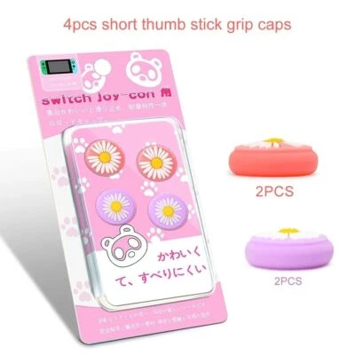 Joystick Thumb Grips Silicone Cap For Nintendo Switch Lite Joy-con Button Cover - Image 1 of 4