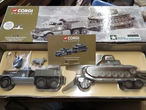 CORGI CLASSICS DIAMOND T TANK TRANSPORTER & M60 A1 MEDIUM TANK 55101 1/50 MIB - Picture 1 of 14