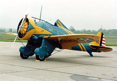 1/4 SCALE BOEING P-26A  "PEASHOOTER"  84 INCH WING   RC  PDF Digital Plans - Image 1 of 4