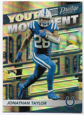 2022 Prestige Youth Movement #18 Jonathan Taylor - Indianapolis Colts - Image 1 of 2