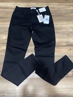 🔥NUEVO CON ETIQUETAS🔥Jeans para mujer Jessica Simpson Kiss Me súper ajustados, 25, negros Foto 1 de 4