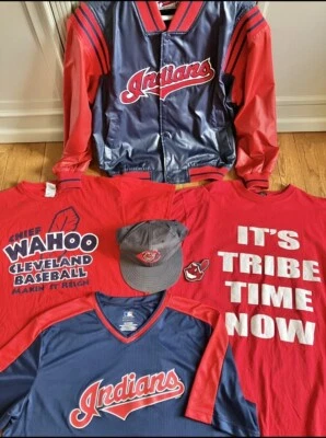 Cleveland Indians Baseball Memorabilia MLB Lot - Image 1 of 4