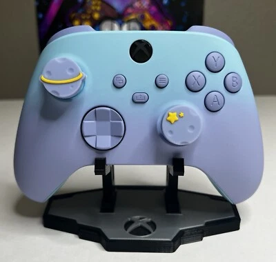 Cute Planet theme - Pastel Two-tone - Custom Wireless Controller for Xbox Or PC - Image 1 of 4
