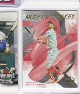 BRYCE HARPER 2022 DIAMOND KINGS MODERN STROKES INSERT CARD-SHIPS FREE - Picture 1 of 24