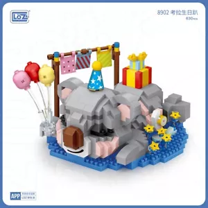 LOZ Koala Birthday Party Building Kit Home Decor Figure Model Gift Kids Adults - Picture 1 of 3