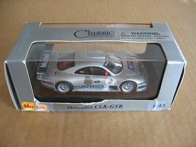 Mercedes Benz CLK-GTR Warsteiner #2 1998 serie FIA GT Maisto 1/43 Foto 1 de 4