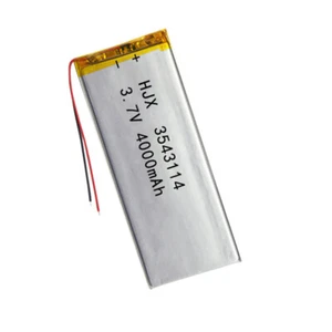 3.7V 3000/4000mAh LiPo Polymer Rechargeable Battery For PSP GPS 3543114 Mobile - Picture 1 of 4