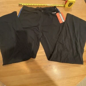 NWT Hind Women’s Stratus Pant Black/Blue SZ L - Picture 1 of 9