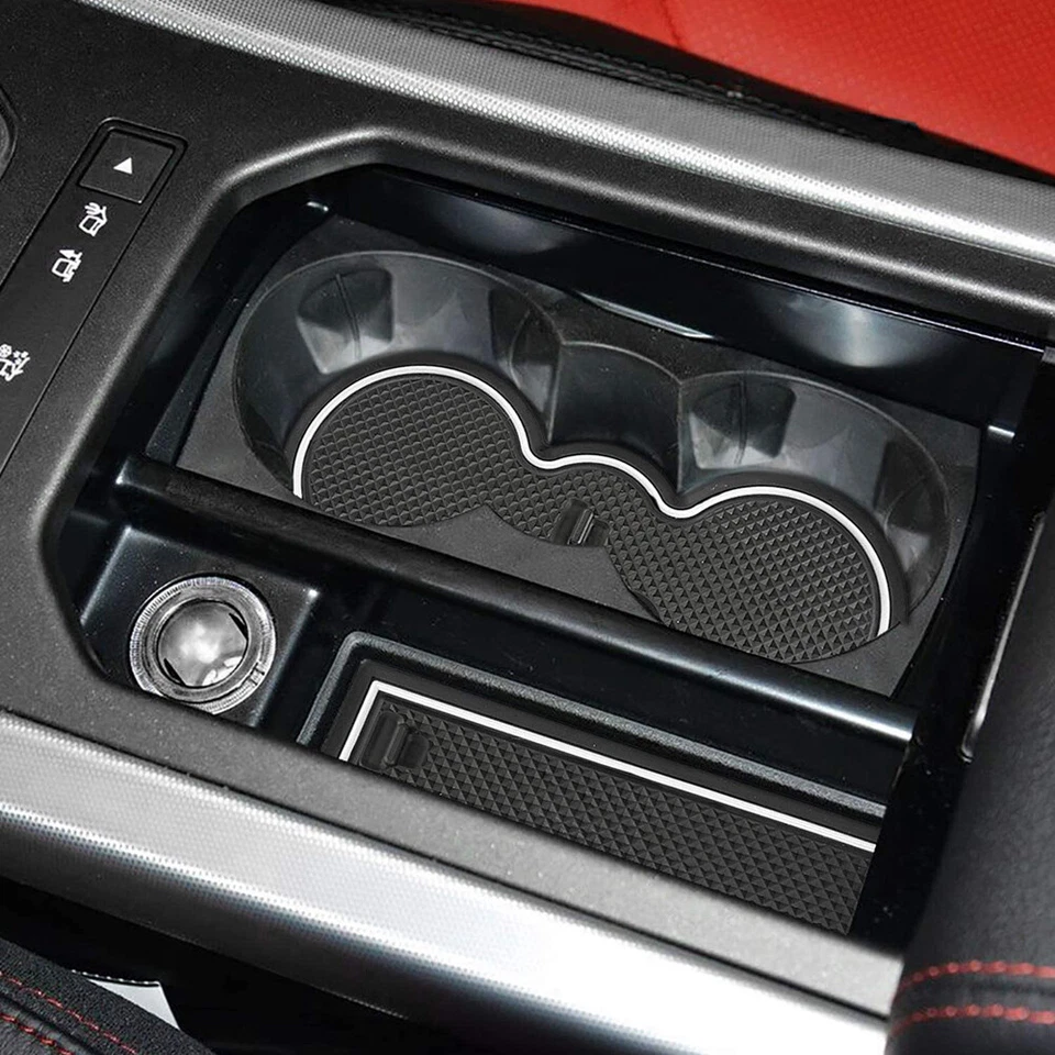 Alfombrillas antipolvo para Range Rover Evoque 2012-2019 portavasos alfombrillas ranura puerta Foto 1 de 1