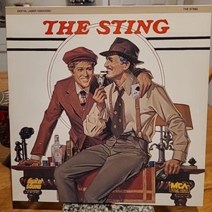 The Sting Laserdisc LD Robert Redford Paul Newman  - Picture 1 of 2