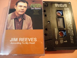 JIM REEVES ~ According To My Heart ~ Cassette Tape in Canada Tested - Picture 1 of 1
