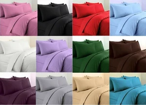 180 THREAD Percale Duvet Quilt Cover With Pillow Case Hotel Quality Bedding Set - Picture 1 of 15