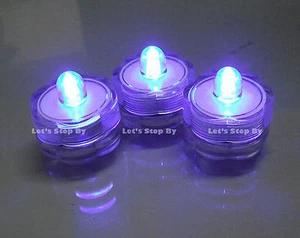 12 Submersible Wedding Floral LED PURPLE light Centerpiece Tower Vase Decoration - Picture 1 of 1