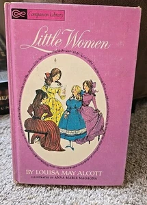 VINTAGE Companion Library Book Little Women Little Men Louisa May Alcott 1963 - Picture 1 of 7