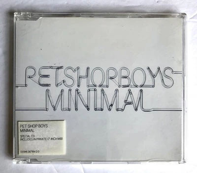 PET SHOP BOYS- Minimal- CD Maxi Single 2006 Import RARE Parlophone - Image 1 of 4