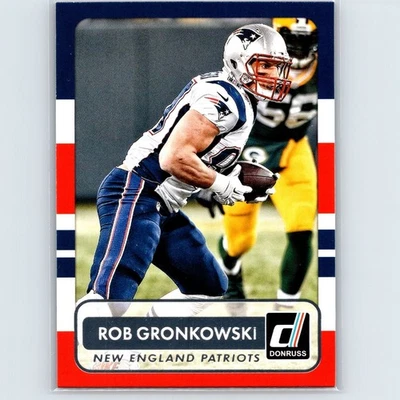 2015 Panini Donruss - Rob Gronkowski #118 - New England Patriots - Image 1 of 2