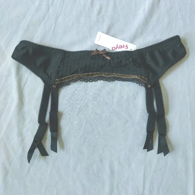 Cinturón Liguero Freya NUEVO Con Etiquetas Negro/Marrón Talla L Foto 1 de 4