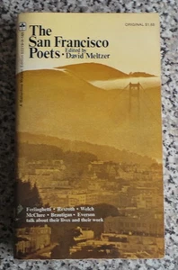 David Meltzer Ed The San Francisco Poets 1st 1971 Beatnik Counterculture Hippies - Bild 1 von 3