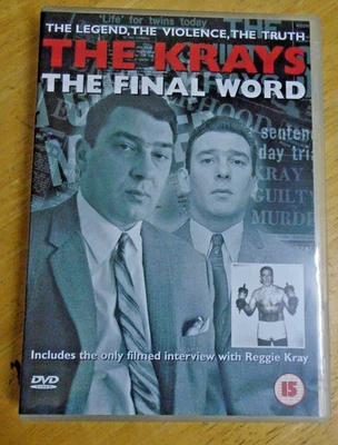 The Krays : The Final Word (2001) - DVD - Region 2-6 - VGC - Image 1 of 4