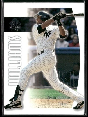 Bernie Williams 2002 SP Authentic #41 - Image 1 of 2