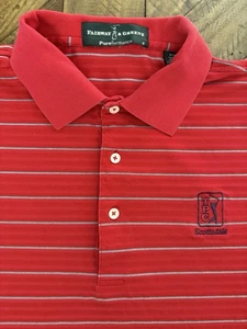 Fairway Greene Pureformance rot Herren Golf Poloshirt TPC Scottsdale Medium 020 - Bild 1 von 10