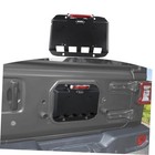 for Wrangler Tailgate Vent Cover License Plate Bracket with Light for Jeep