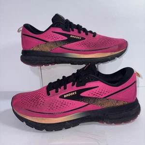 Brooks Trace 3 1204011B694 Damen-Laufschuhe Turnschuhe Größe 9,5 B pink schwarz - Bild 1 von 10