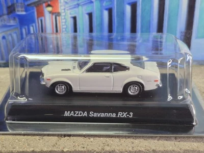 KYOSHO MAZDA SAVANNA RX-3 ESCALA 1:64 MAZDA MOTOR ROTATIVO COLECCIÓN SERIE Foto 1 de 4