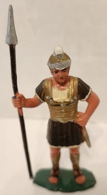Figura de guerrero romano "Laelius" de colección de los años 60 Marx Guerreros del Mundo! Foto 1 de 4