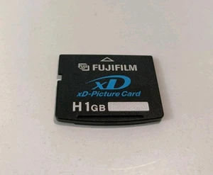 XD Picture Card 1GB Fujifilm Type H Tested Working Order. Xd Card - Picture 1 of 2