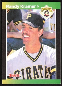 1989 Donruss COMBINED SHIPPING Randy Kramer Rookie Pittsburgh Pirates #480 - Picture 1 of 2