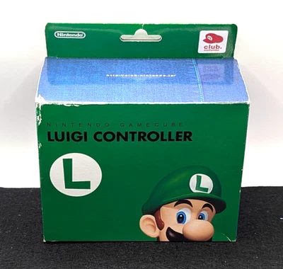 Nintendo GameCube Luigi Controller DOL-003 Club Nintendo Japan Limited with Box - Image 1 of 4