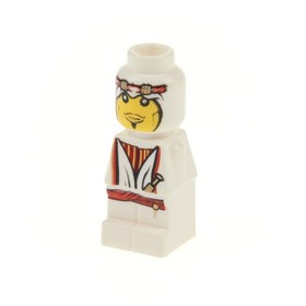 1x Lego Micro Figure Orient Bazaar Man White Toy Figure 3849 4594147 85863pb029