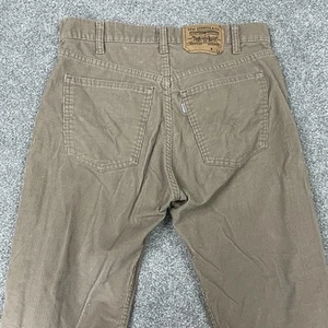 Vintage Levis Corduroy Pants Mens 32x36 (Fit 31x36) Faded 505 1523 USA Made 80s - Picture 1 of 15
