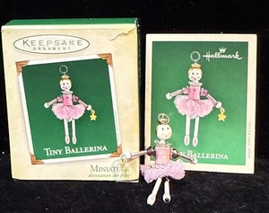 Hallmark Keepsake Miniature Ornament “Tiny Ballerina” 2005 NEW - Picture 1 of 4