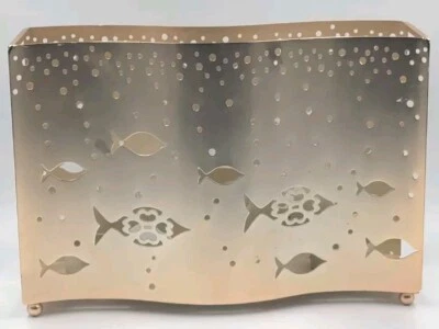 Yankee Candle Seaside Fish Silhouette Multi Tea Light Candelabro Playa... Foto 1 de 4