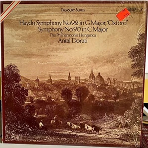 Haydn Symphonies Nos.92/90 Philharmonia Hugarica DORATI STS15446 shrink LP M/M- - Imagen 1 de 1