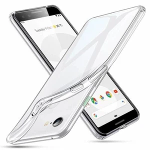 For Google Pixel 7 6 Pro 5 3 2 XL 3 4 Case Shockproof Clear Gel Tough Soft Cover - Picture 1 of 25