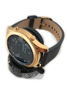 24K GOLD Plated Samsung Gear S3 Classic Smart Watch CUSTOM RARE - Picture 1 of 6