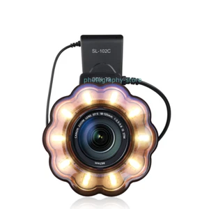 Seafrogs Macro Led Ring Light Flash Speedlite with Adapter ring for Nikon D5100 - Bild 1 von 12