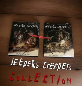Jeepers Creepers 1-2  Blu-Ray Shout! Factory OOP Rare W/ Slip Covers Sealed. - Picture 1 of 9