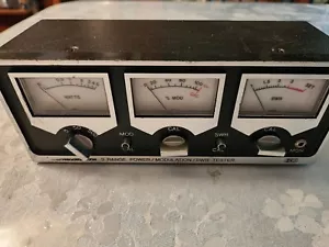 Micronta 21-522 5, 50, 500 watt, Modulation and SWR Tester Untested - Zdjęcie 1 z 6