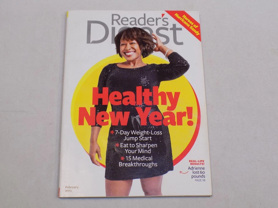 Reader's Digest Magazine 2 2013 Healthy New Year Adrienne Farr Elvis Ann-Margret - Image 1 of 1