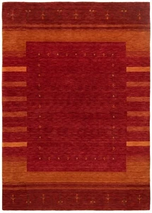 Handloom Handwoven Oriental Carpet 239X172 Cm - Modern, Wool, Carpet, Rug, Red - Picture 1 of 12