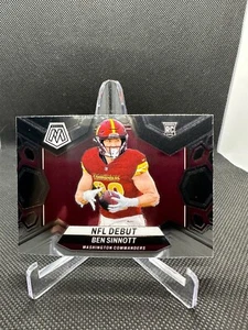 Ben Sinnott 2024 Panini Mosaic #287 RC Rookie NFL Debut Base Commanders - Bild 1 von 2