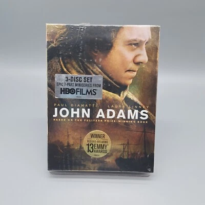 NEW SEALED John Adams 3 DVD set Paul Giamatti Laura Linney & Stephen Dillane - Image 1 of 4