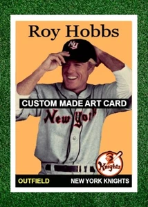Roy Hobbs The Natural New York Knights 2024/1958 Custom ACEO Baseball Art Card - Bild 1 von 2