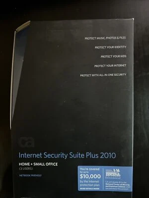 NEW CA Internet Security Suite Plus 2010 3-User - Image 1 of 3
