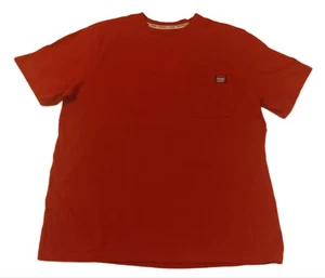 Wrangler Red Workwear T-Shirt Size Large 42-44 Rugged - Picture 1 of 7