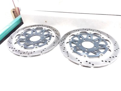 Juego de rotores de disco de freno delantero Kawasaki ZG1000 CONCOURS 2005 2003 2004 PA AP-318 Foto 1 de 4